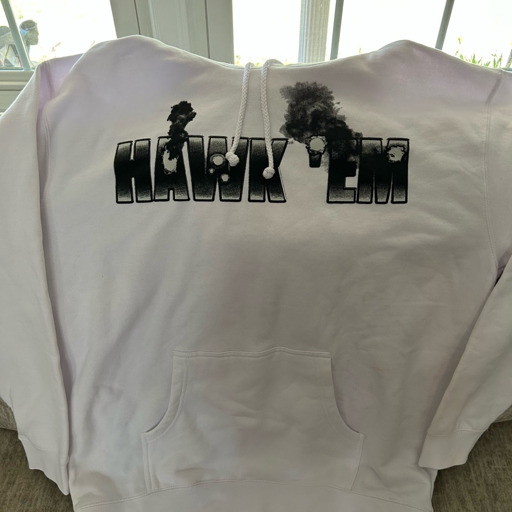 Pop Smoke x Vlone Hawk Em’ Hoodie- Men’s XL
